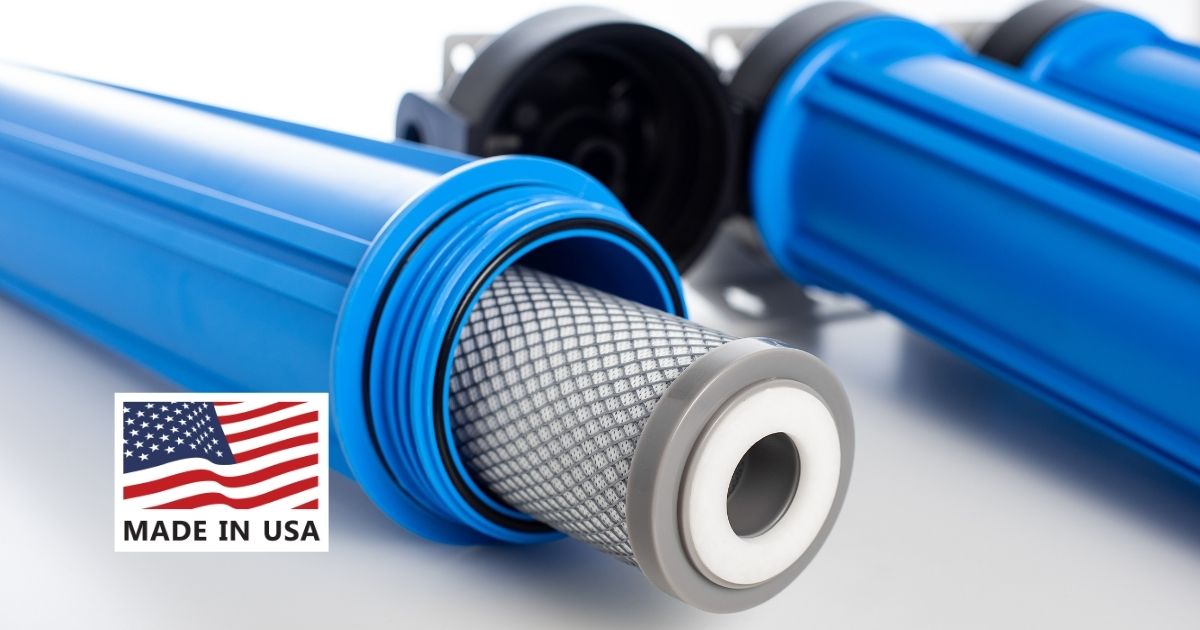Water filters made in the USA